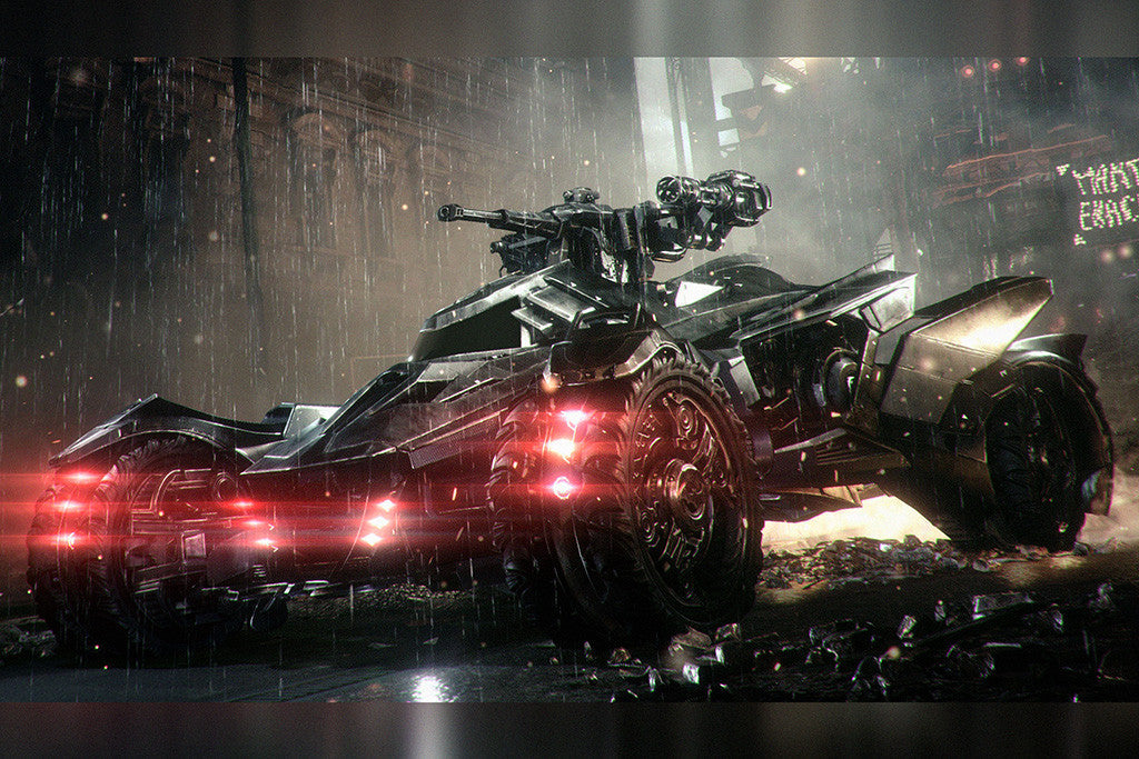 Arkham Knight Batmobile Poster