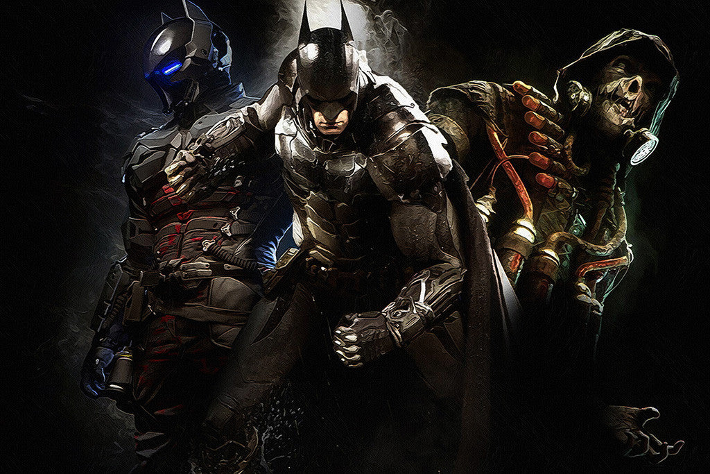Batman Arkham Knight Characters Poster
