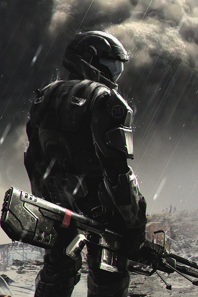 HALO 5 Guardians Game Poster