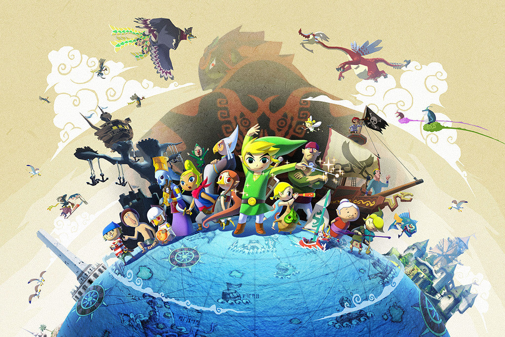 The Legend of Zelda Fun Poster