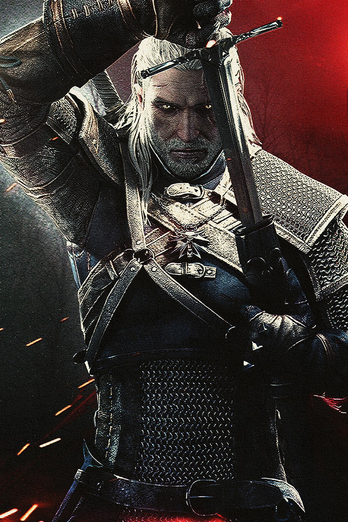 Witcher 3 Wild Hunt Game Poster