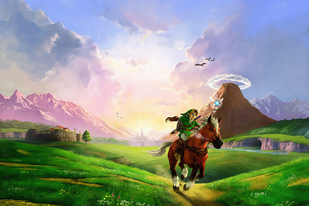 Legend of Zelda Game Poster