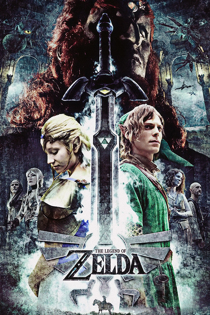 The Legend of Zelda Sword Poster