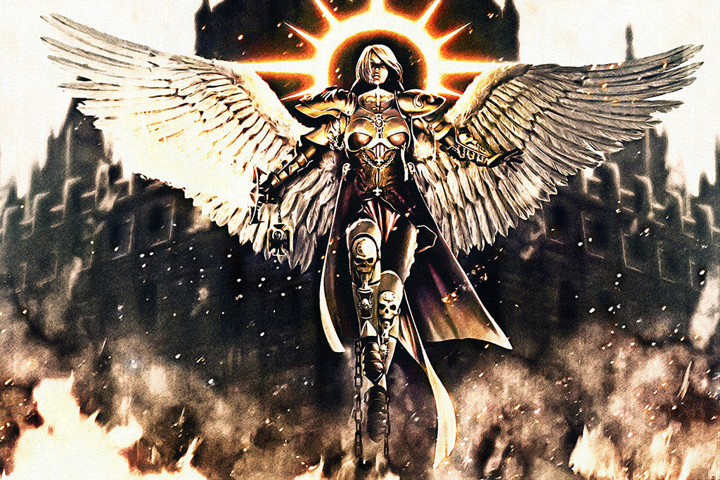 Warhammer 40k Space Marine Poster