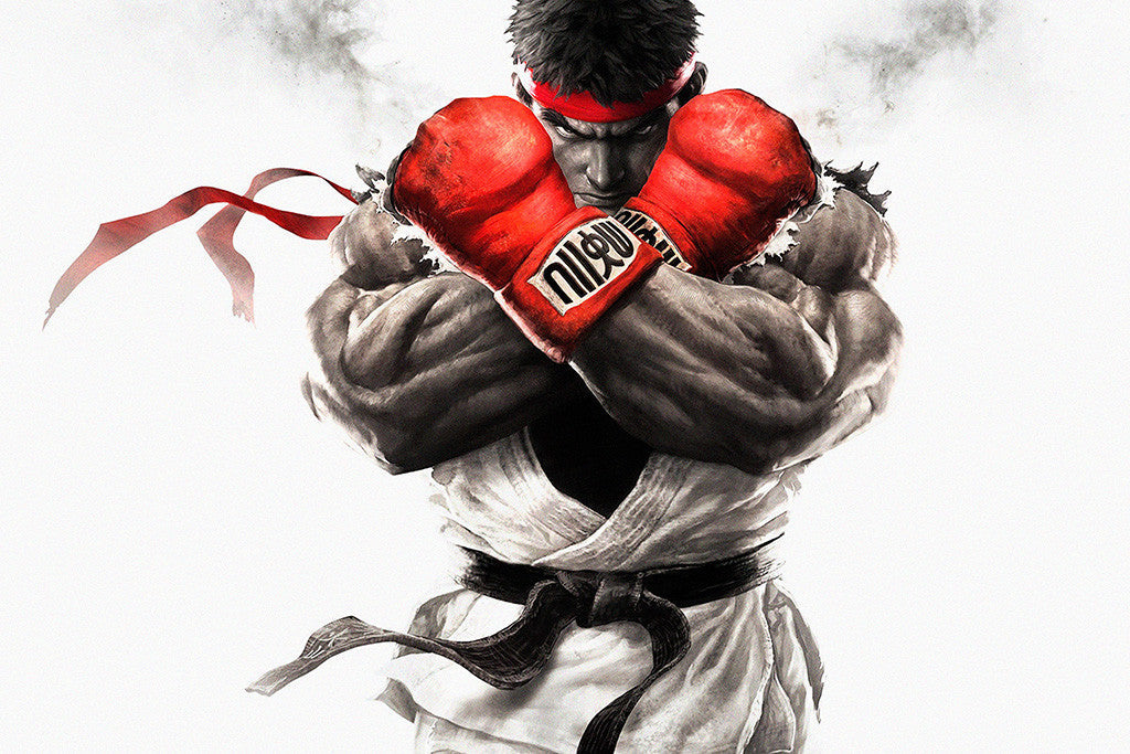Street Fighter 5 V Poster