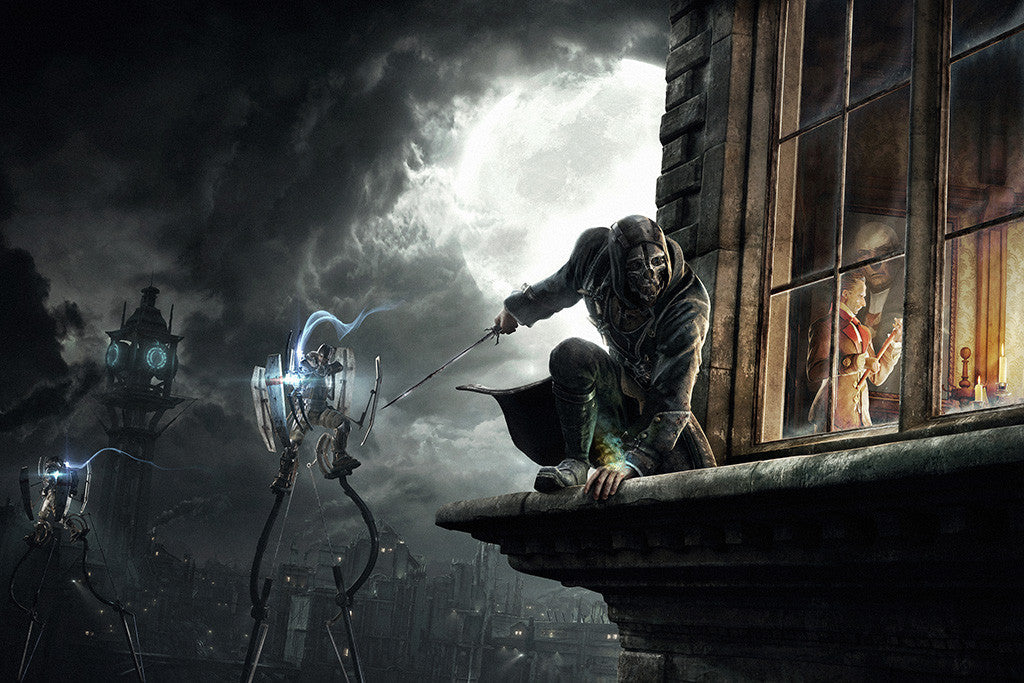 Dishonored Game Art Poster