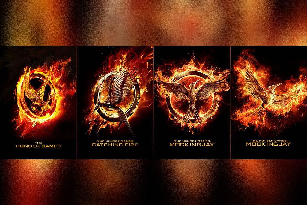 The Hunger Games Mockingjay Logos Poster