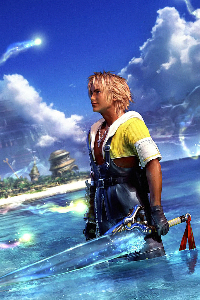 Final Fantasy Cloud Game Poster