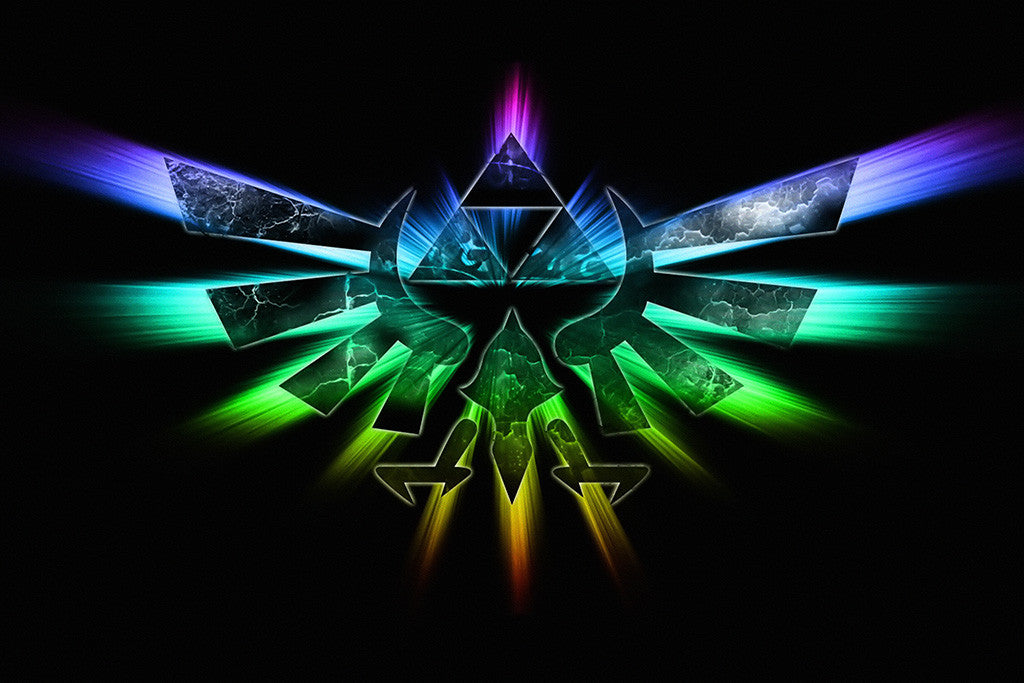 The Legend Of Zelda Logo Poster