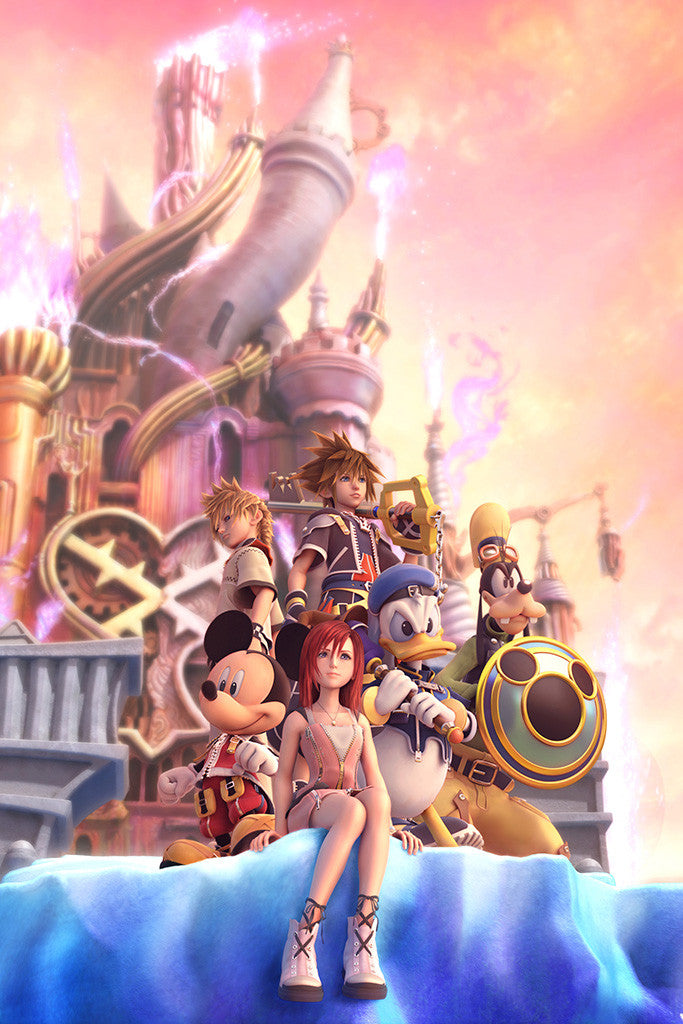 Kingdom Hearts Mickey Mouse Poster