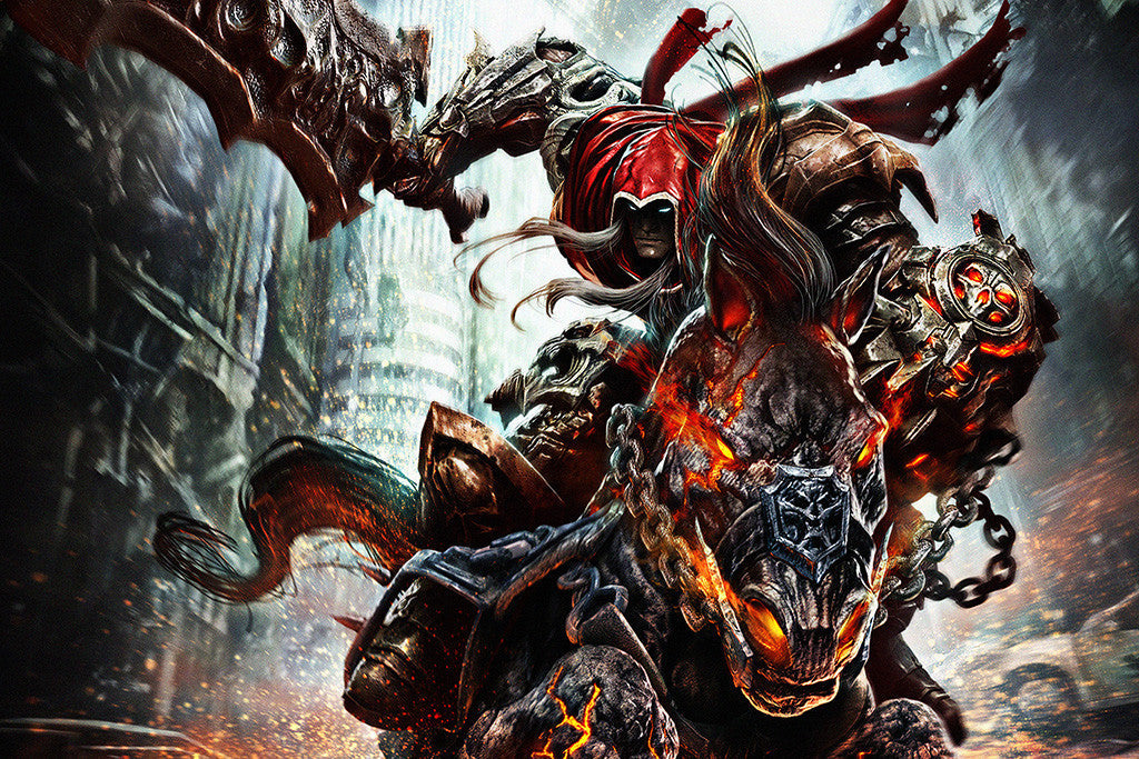 Darksiders Horsemen Poster