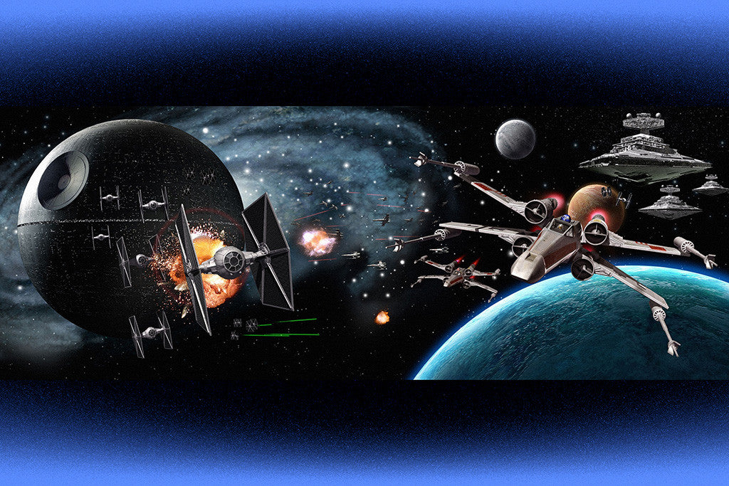 Star Wars Spaceship Poster
