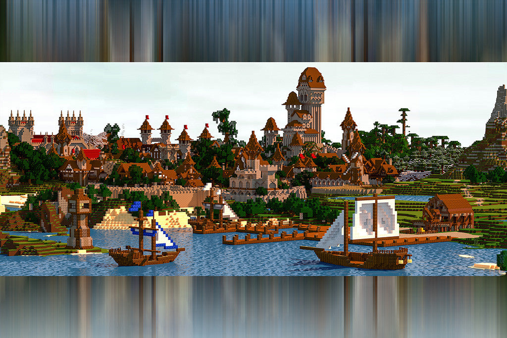 Minecraft World Poster