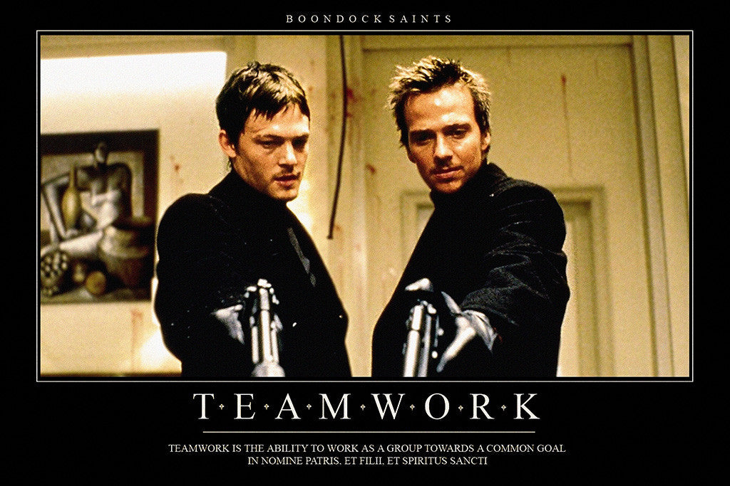 Boondock Saints Quote Poster