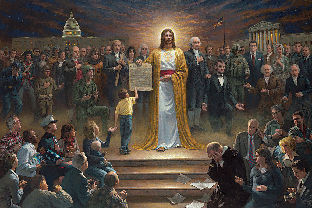 Jesus Christ New World Poster