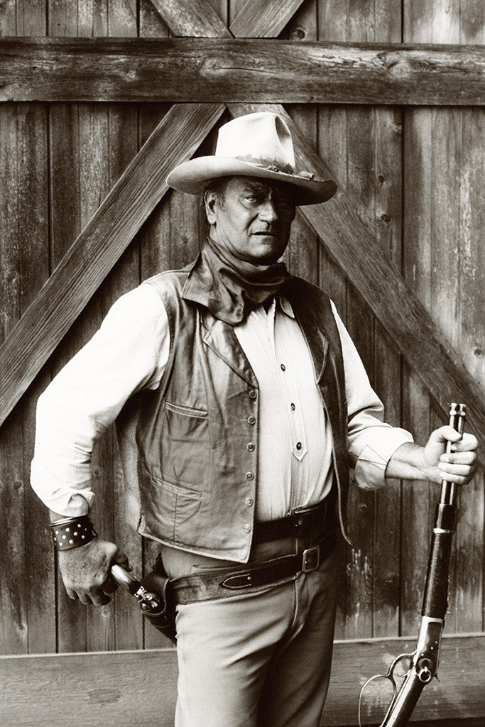 John Wayne Bob Willoughby Poster