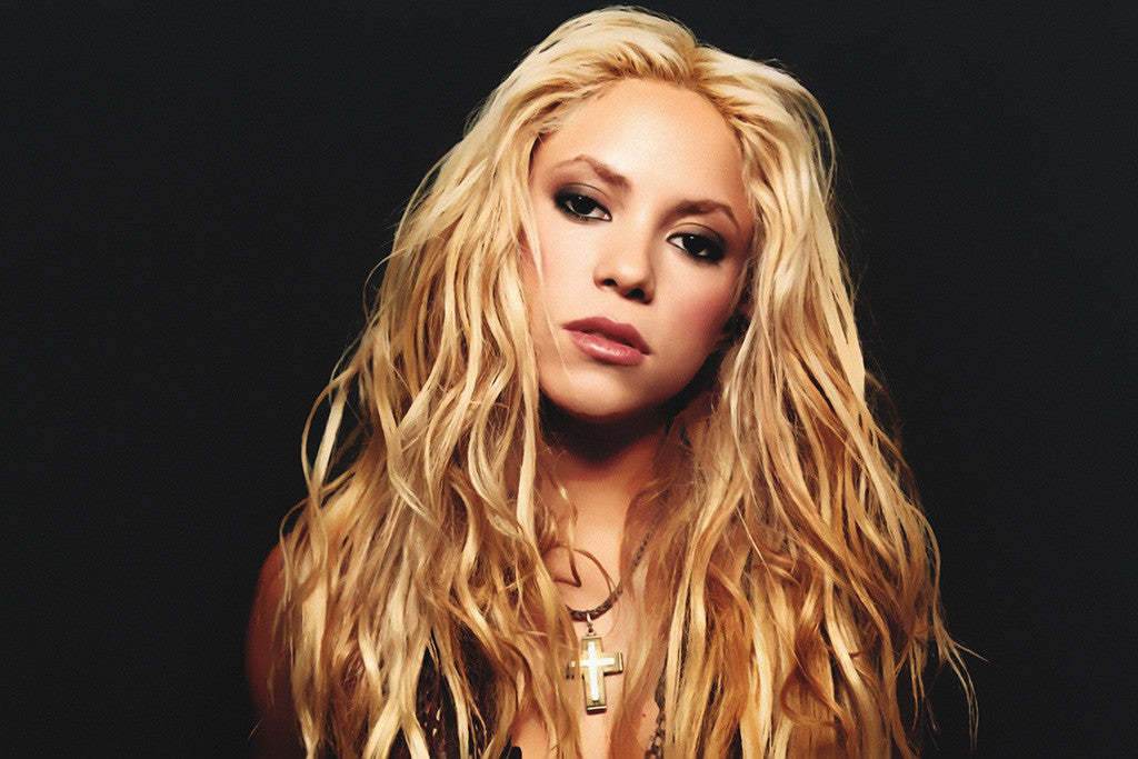 Shakira Face Poster