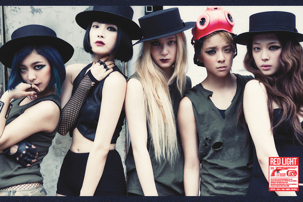 F(X) Kpop Korean Girls Poster