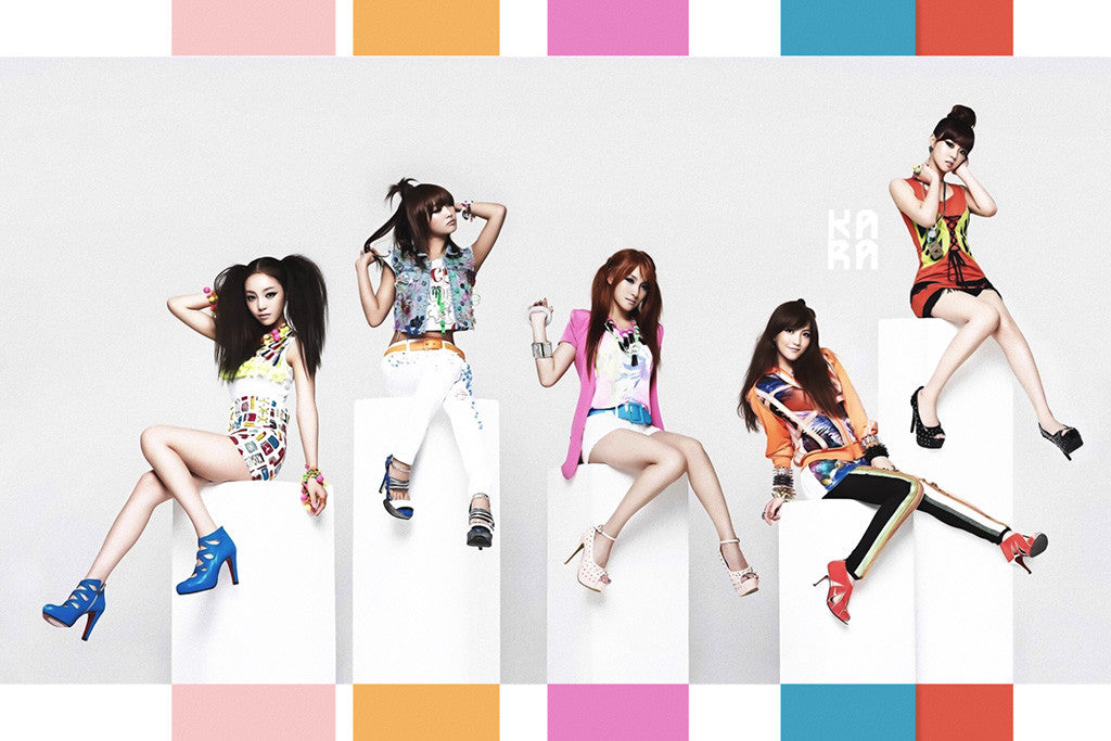 Kara Kpop Music Poster
