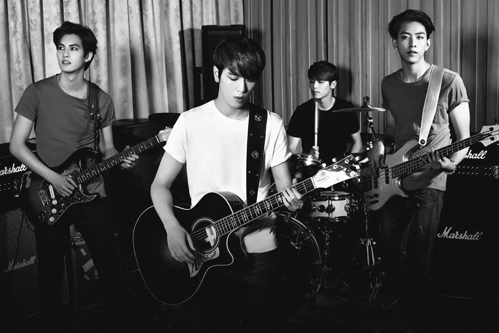 Cnblue Black and White Poster