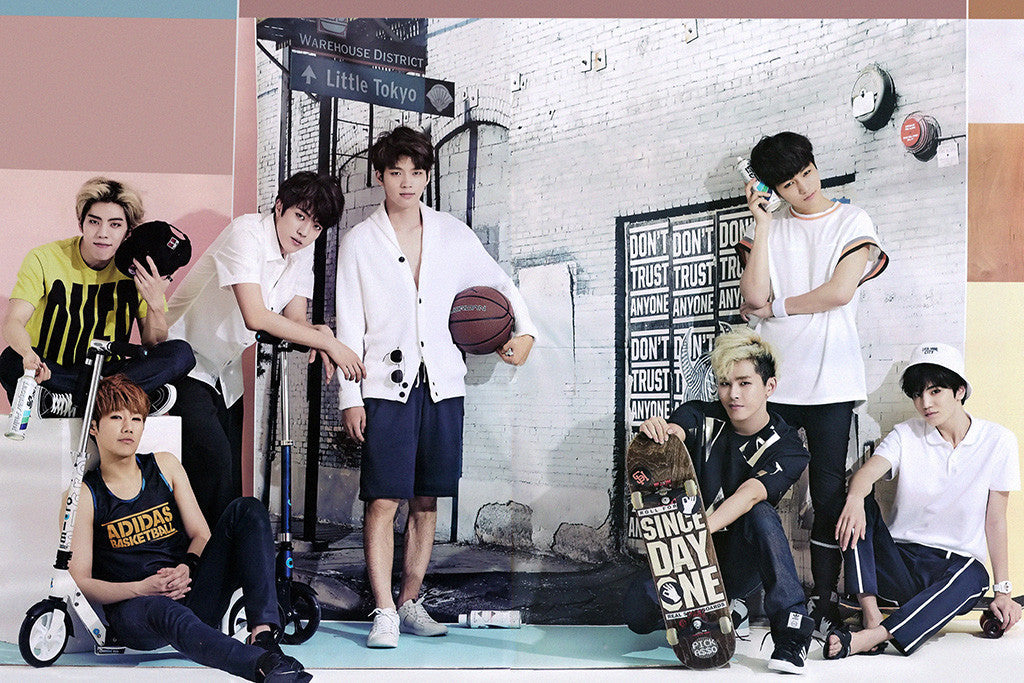 Infinite Kpop Music Poster