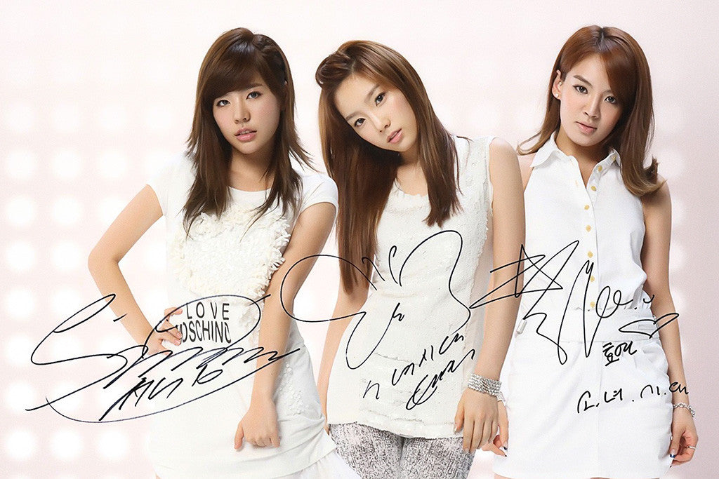 SNSD Girls Generation Sunny Taeyeon Hyoyeon Poster