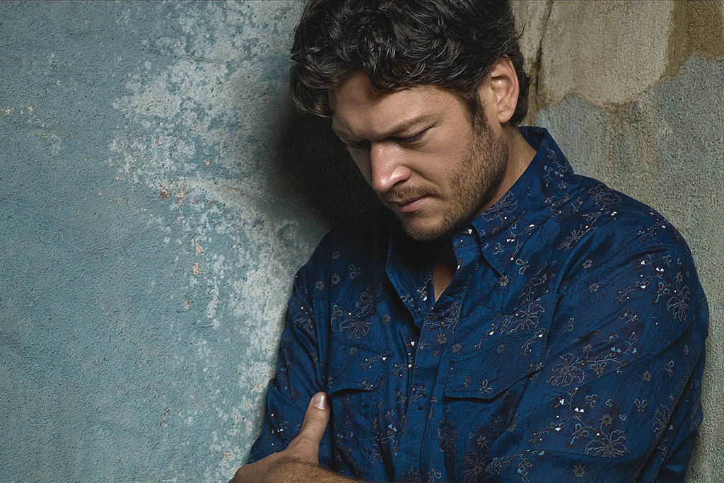 Blake Shelton Music Poster