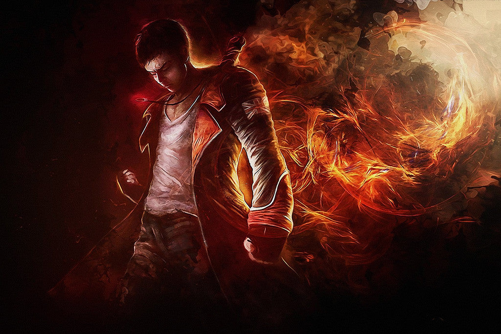 Devil May Cry Dante Poster