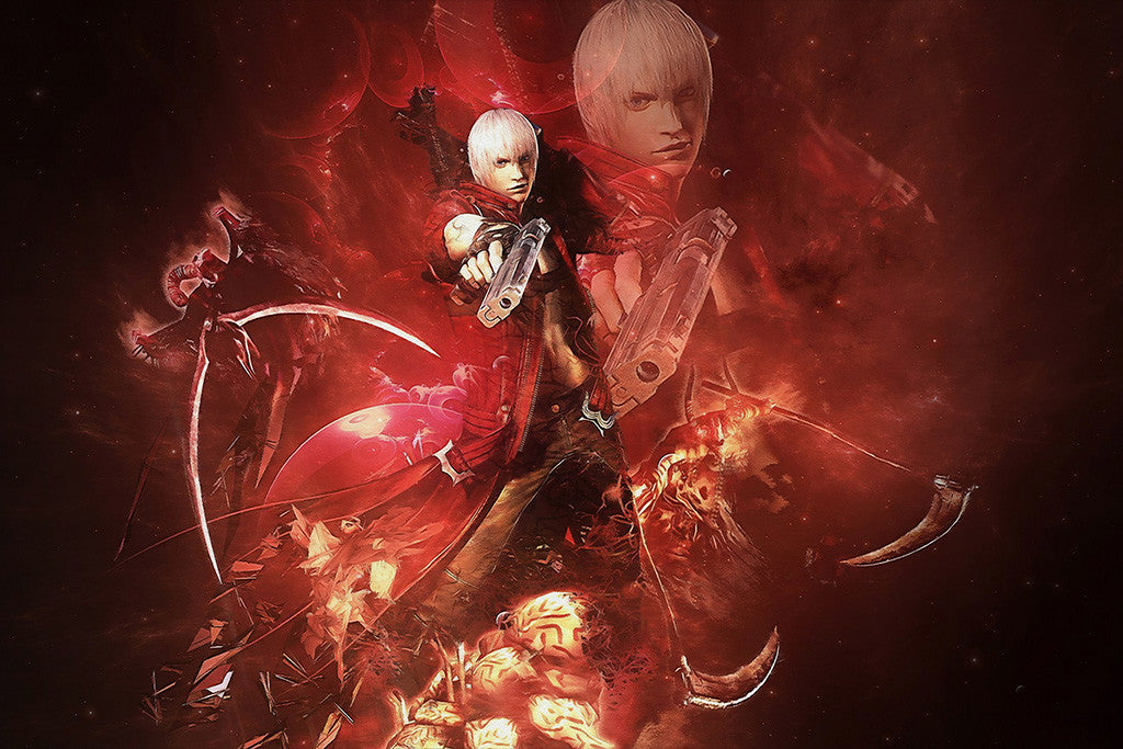 Devil May Cry Dante Demon Poster
