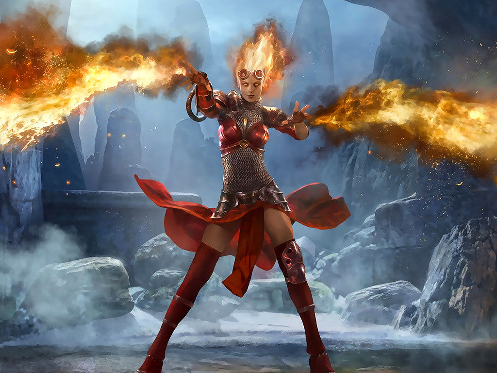 Magic The Gathering MTG Chandra Poster