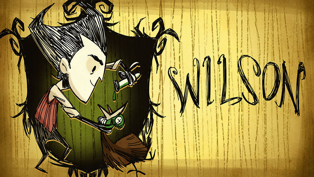 Don't Starve Wilson Poster