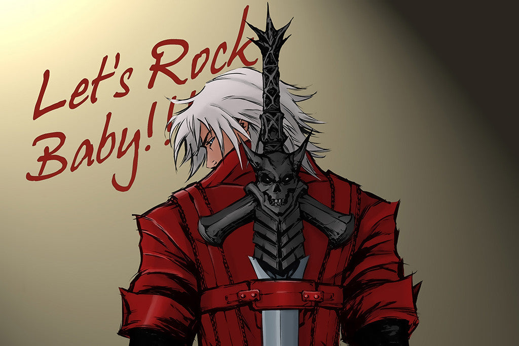 Devil May Cry Dante Quote Poster