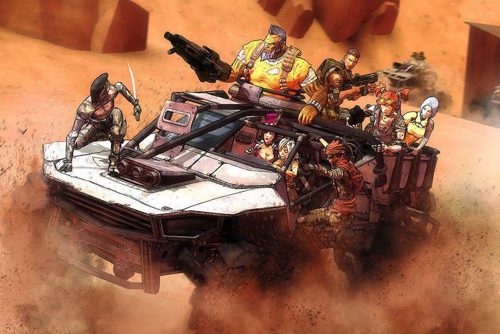 Salvador Borderlands 2 Poster