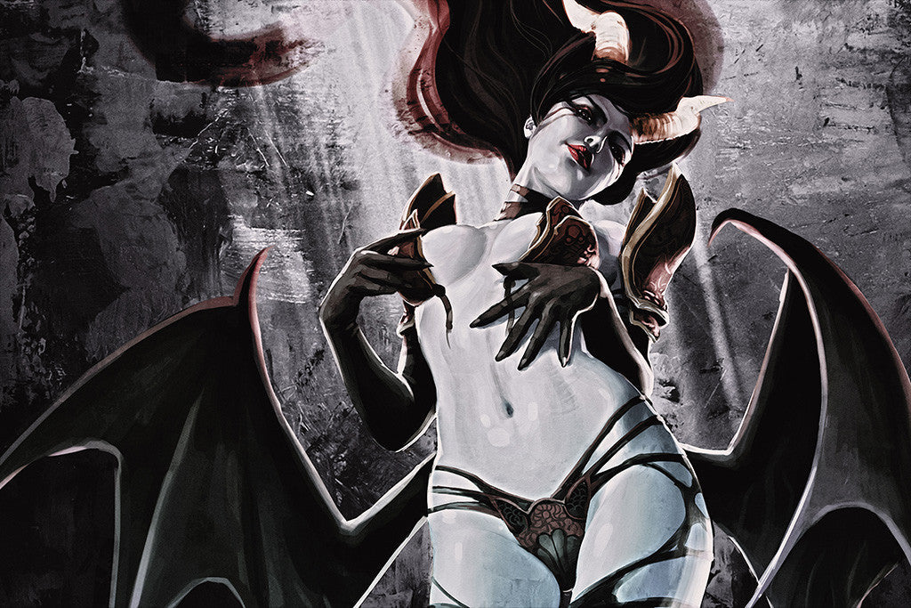 Dota 2 Akasha Demon Poster