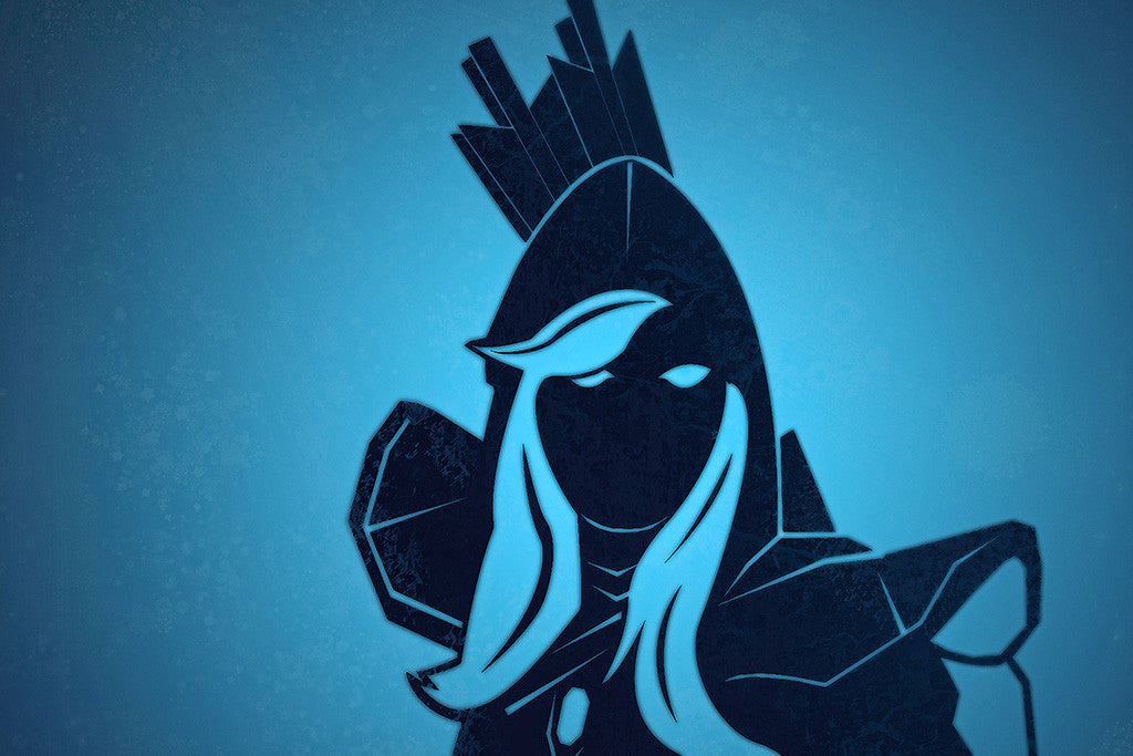 Dota 2 Drow Ranger Poster