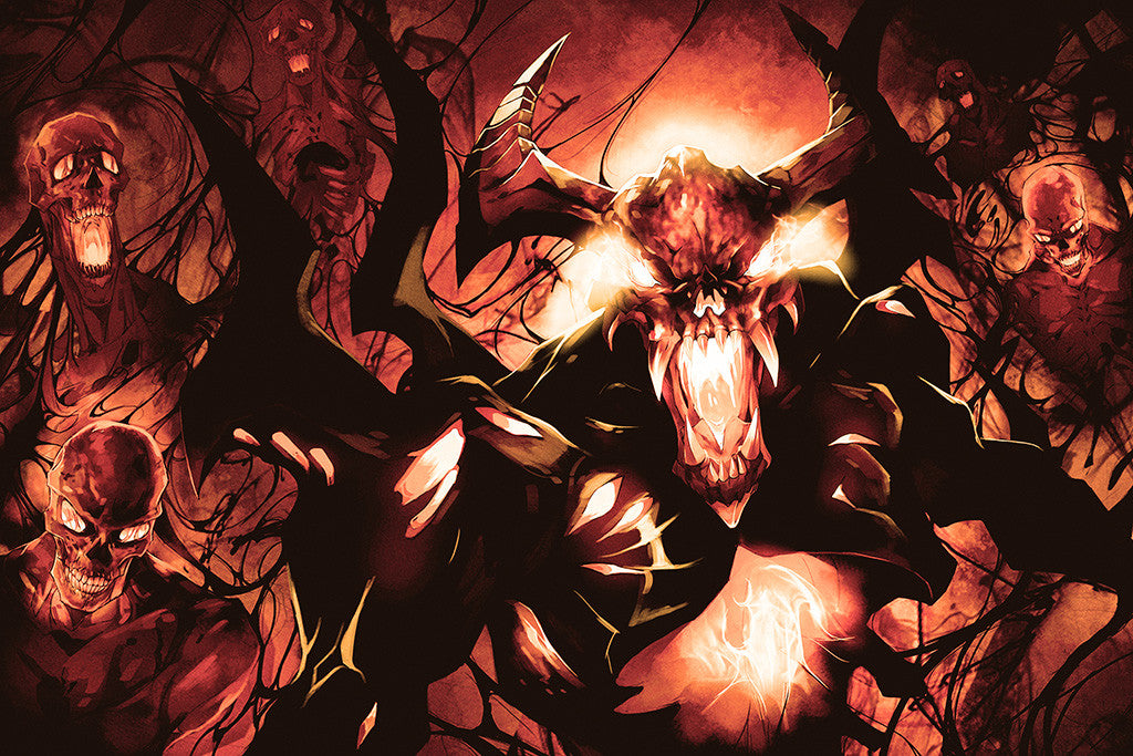 Nevermore the Shadow Fiend Dota 2 Poster