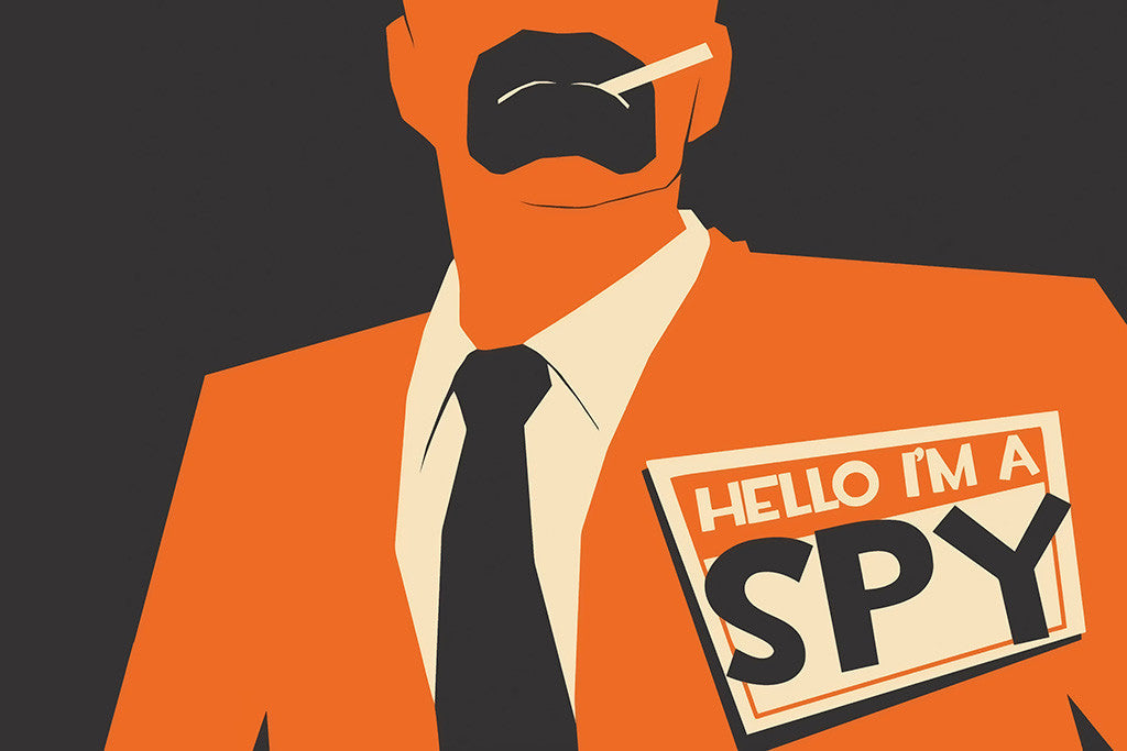 Team Fortress 2 TF2 Spy Poster