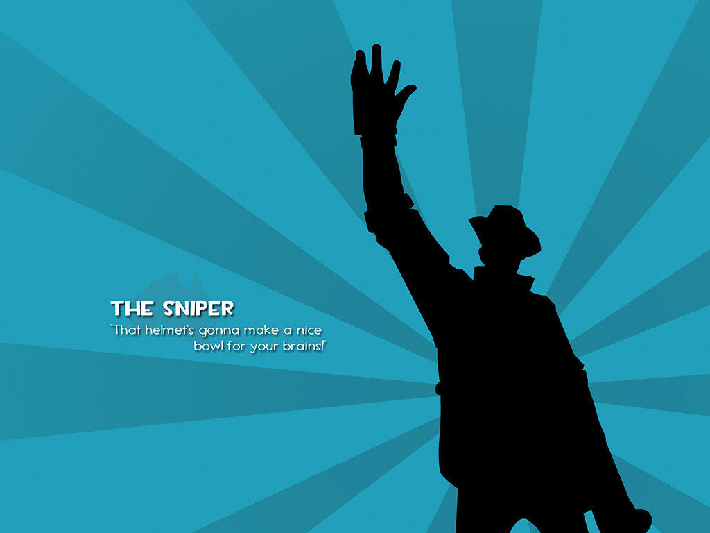 Sniper Team Fortress 2 TF2 Poster