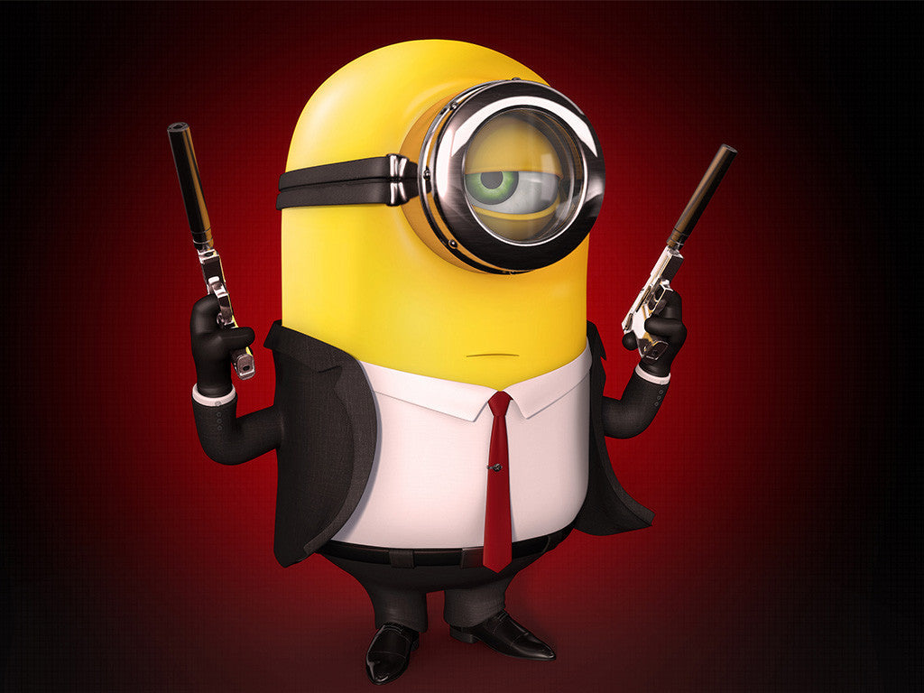 Minion Hitman Poster