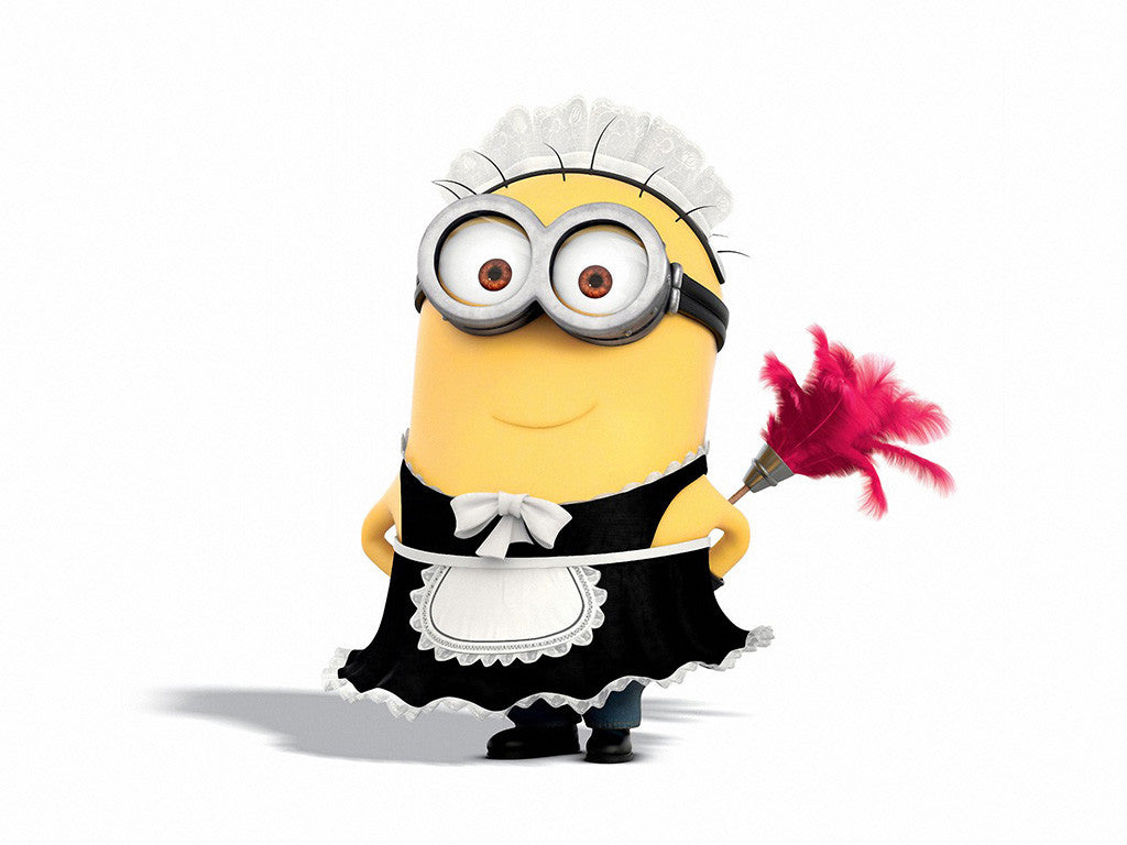 Minion Phil Cute Girl Poster