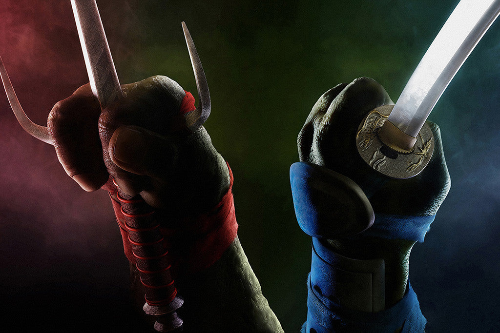 Raphael Leonardo TMNT Poster