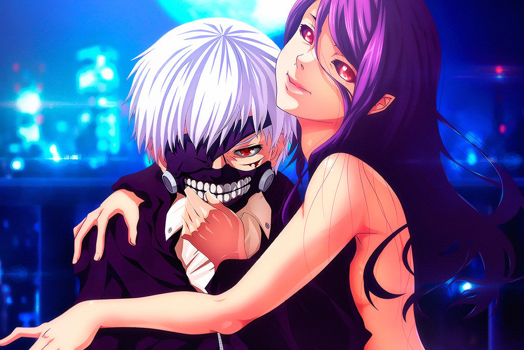 Tokyo Ghoul Kaneki's Mask Female Poster