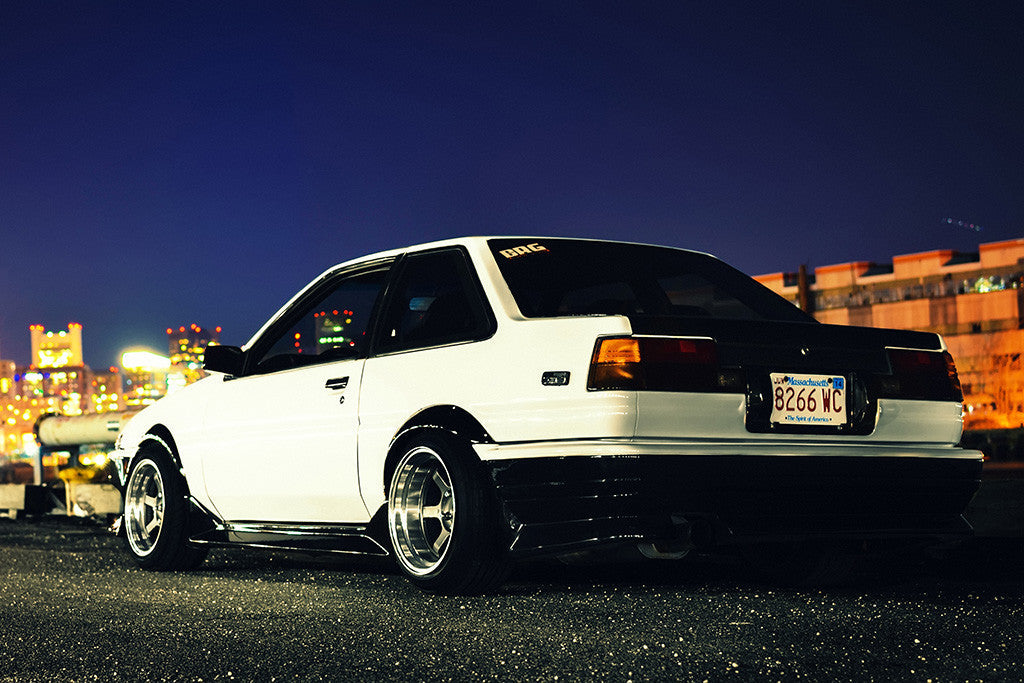 Toyota Corolla AE86 Poster