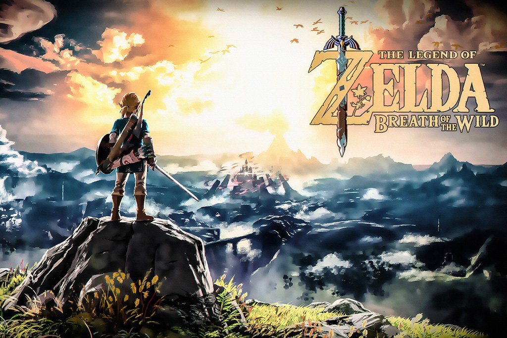 The Legend of Zelda 2017 Poster