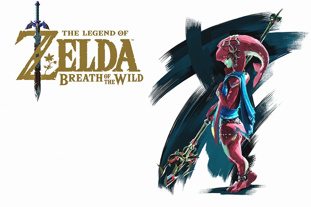 The Legend of Zelda 2017 Breath of the Wild Poster