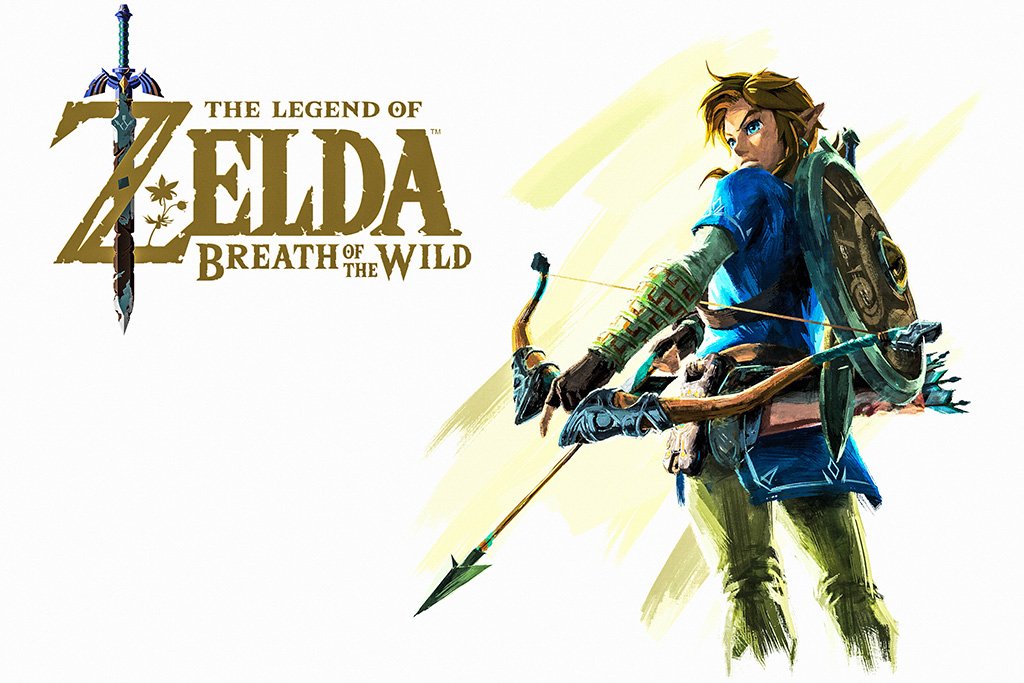 The Legend of Zelda Breath of the Wild Poster
