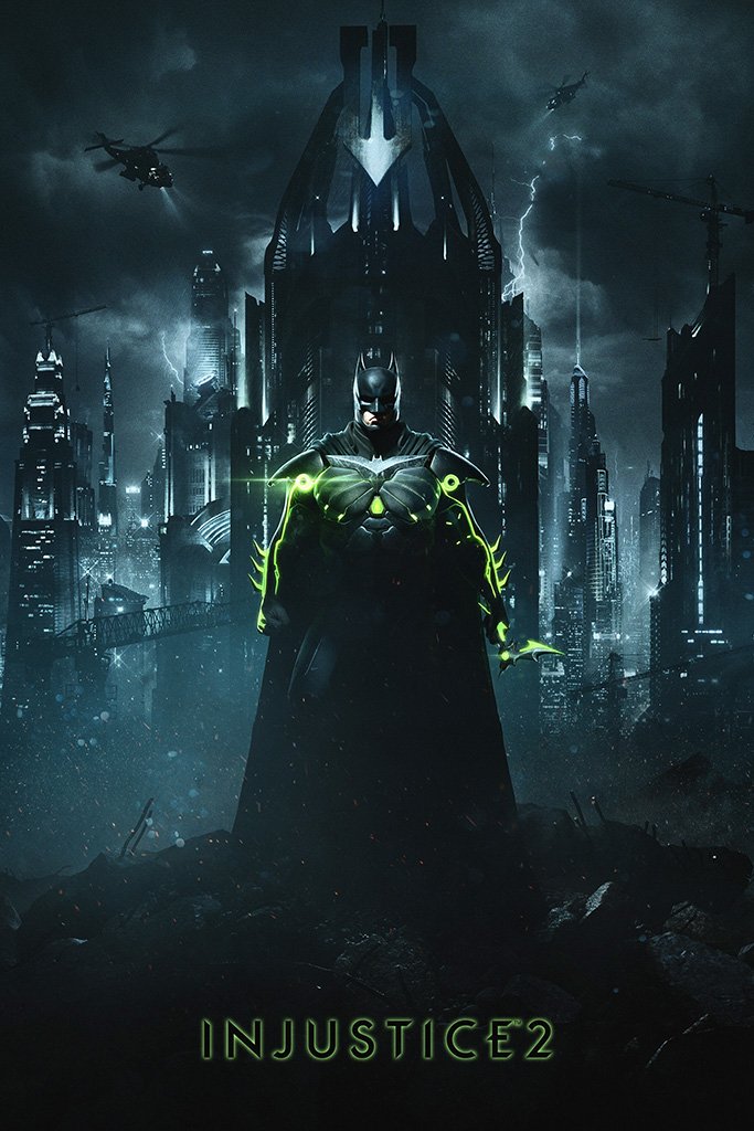 Injustice 2 Batman Poster