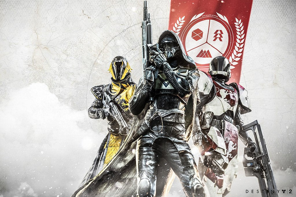 Destiny 2 Characters Poster