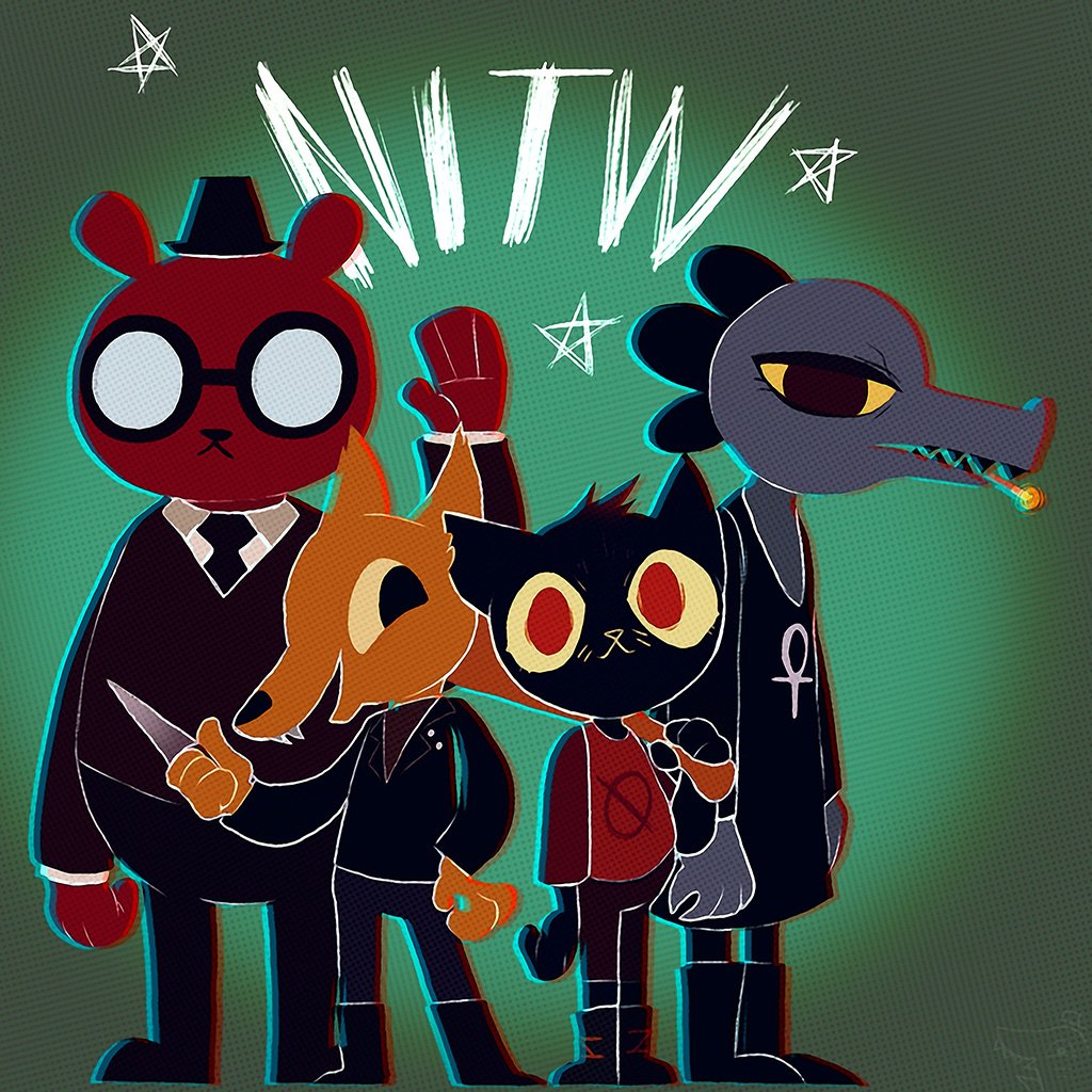 Night in the Woods Game Poster