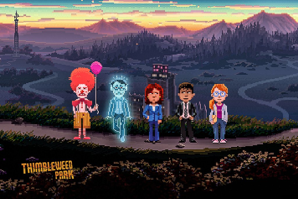 Thimbleweed Park Poster